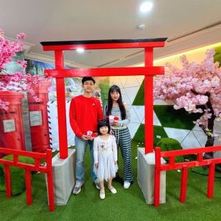 統一谷關_幸福宅急便打卡牆